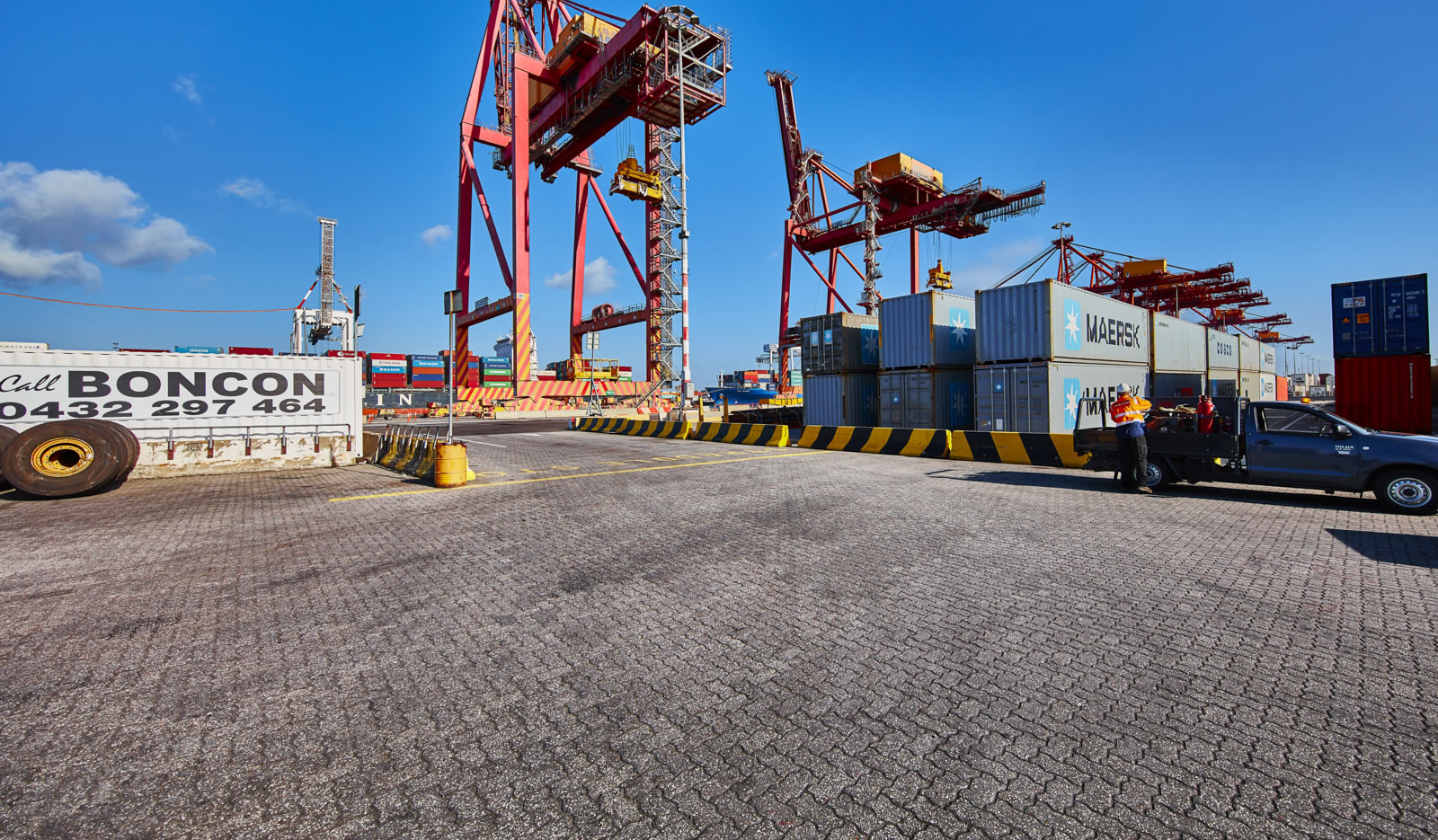 Steel Fabricators. Port of Melbourne