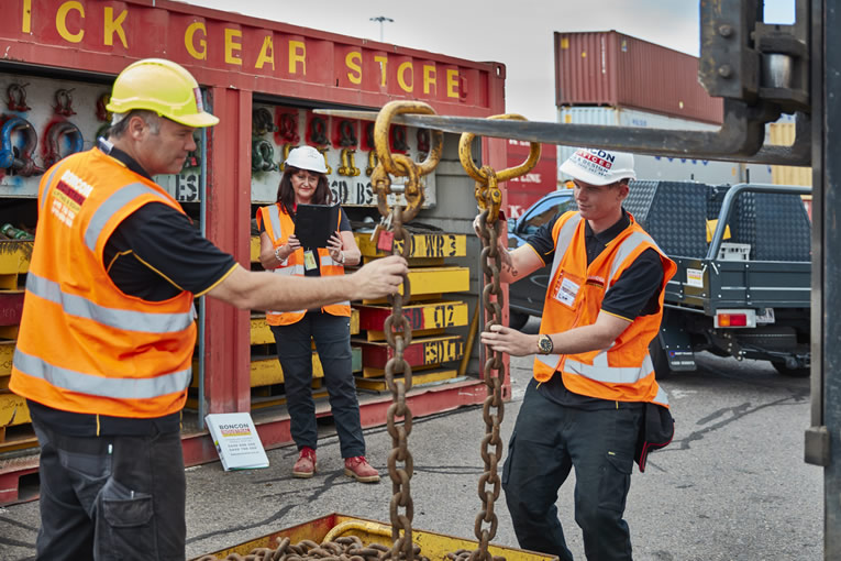 Lifting equipment test and tag